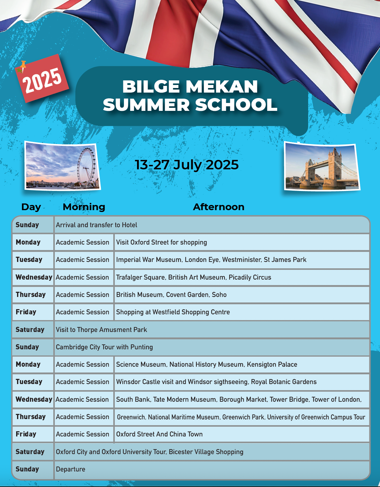 Special Summer School Program 1327 July 2025 TeenEagle App